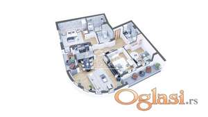 Premium novogradnja na Bežanijskoj kosi ID#24906