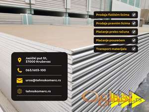 Gips ploče - Gips-kartonske ploče- Suva gradnja