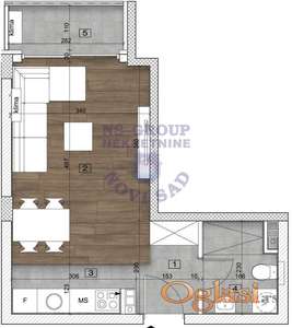 Garsonjera 30m2 Bulevar patrijarha Pavla