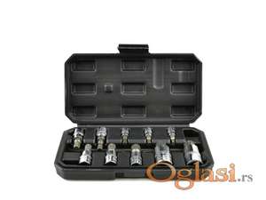 Set nasadnih nastavaka SPLINE M4-M18 10 kom