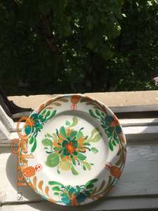 Rucno oslikan porcelanski tanjir