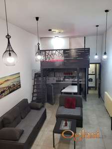 Izdaje se nameštena garsonjera sa galerijom, Koste Stamenkovića, 36m2 + galerija