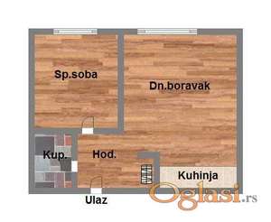 ~ Dvosoban stan sa PDV-om na Telepu ~