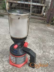 Plinski fenjer za kampovanje 500W +2patrone - NOVO