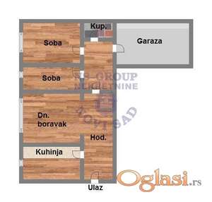 Trosoban na Grbavici - 54m2 !