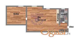 Dvosoban stan u izgradnji u Vrdniku