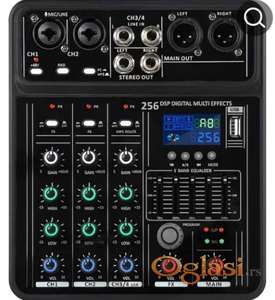 Audio mikser sa zvučnom karticom