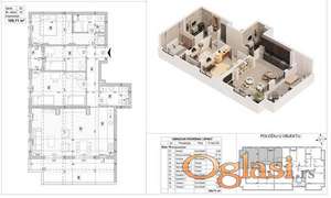 NOVI SAD - TELEP JUŽNI - 106.00 m2