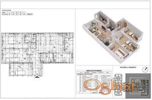 Četvorosoban stan 93 m², Telep! Sa pdv-om!