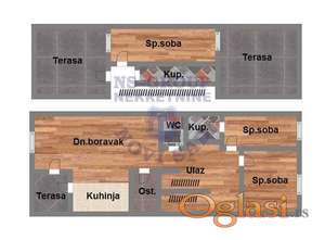 Prodaje se stan na Telepu 94m2