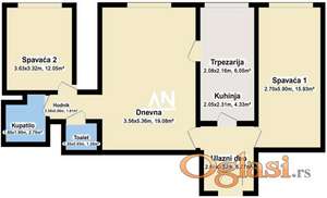 Jovana Bijelića. Zapadna osvetljena orjentacija. ID#24395