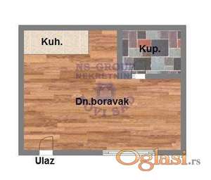 Garsonjera 22m2 Adice