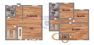 Četvorosoban stan u izgradnji na Sajlovu