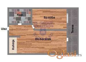 Odlična izgradnja - TELEP - 43m2