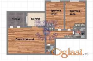 Trosoban stan na Popovici