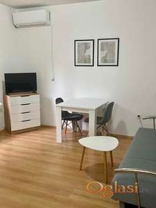 Jednosoban namešten stan,Lipov Gaj,parking-200e