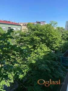 U centru grada u gustim krošnjama u punom drvetu sa prirodnom ventilacijom u kupatilu i kuhinji, komplet renoviran