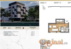 Kupovina bez agencijske provizije, Novogradnja na mirnoj lokaciji sa puno zelenila, vrhunski kvalitet gradnje i opreme