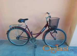 Prodajem Očuvan Ženski bicikl 60eur