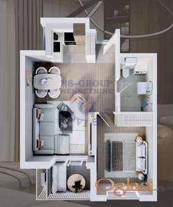 Dvosoban u izgradnji!