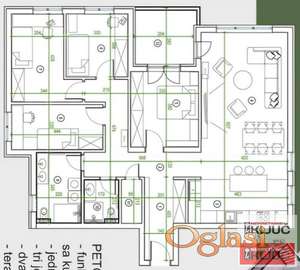 PETROVARADIN, 123 m2, Petosoban, Izgradnja