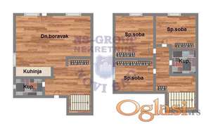 Troiposoban 73m2 Sadovi