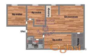 Četvorosoban 62m2 Adice