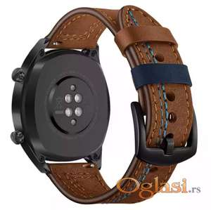 Samsung galaxy watch 46mm narukvica (braon, plavi konac)