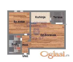 Dvosoban stan na Telepu