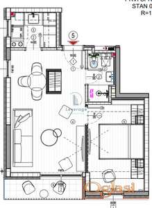 Novogradnja, Lekino brdo, 43m2, cena bez pdv-a