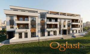 Jednosoban stan u izgradnji, naselje Aerodrom, Kragujevac - 2. sprat, 49,23 m2