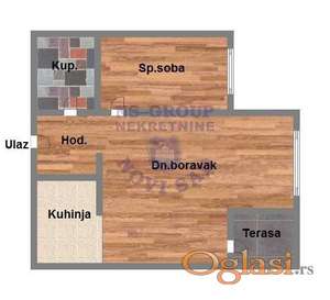 Jednoiposoban stan na Somborskom bulevaru