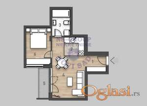 Salajka, 2.0 dvosoban, 43 m²