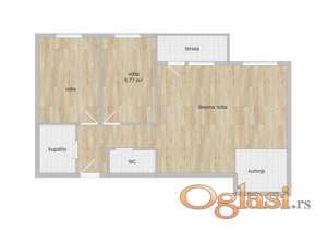 Stan NOVI SAD,GRBAVICA - 64 m2 186110 €, ID: 1099662