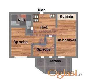 Trosoban stan u izgradnji!