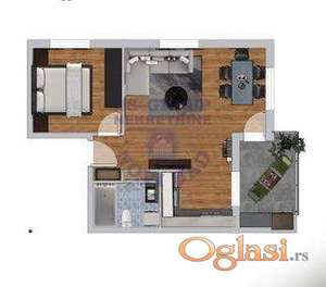 Dvosoban stan na Adicama, 47m2