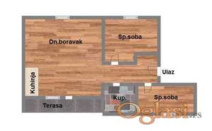 Trosoban - 52m2 - Adice !