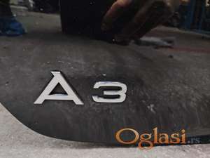 Audi a3 v8 znak na gepeku