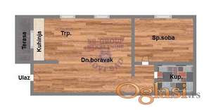 Dvosoban stan u mirnom delu Petrovaradina!