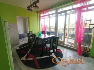 Namešten dvosoban stan 56m2, veća terasa - Braće Ribnikar