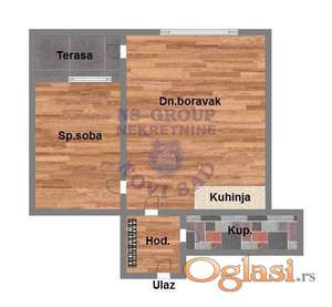 ~ 42m2 na Telepu sa PDV-om ~