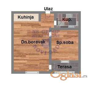 Dvosoban stan u izgradnji-Telep!