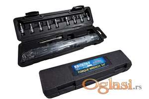 Moment ključ 1/4  Opseg zatezanja: 2–24 Nm