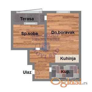 560694-Fantastičan jednoiposoban stan na atraktivnoj lokaciji