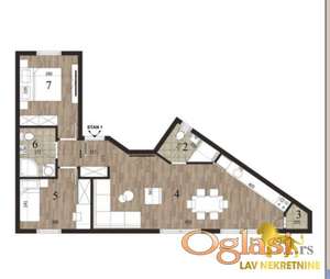 NOVI SAD - NOVO NASELJE - 59.00 m2