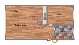 Jednoiposoban stan u izgradnji