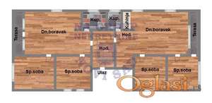 Šestosoban stan u izgradnji!