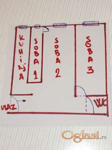 Oglašavam stan 48m2