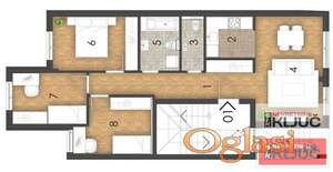 TELEP, 70m2+ Terasa, Troiposoban sa PDV, Parking mesto