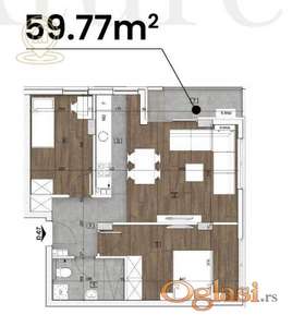 Prodaja stanova Novi Sad – Stanovi u novogradnji na Telepu od 29m² do 85m², vrhunski kvalitet gradnje i odlična lokacija